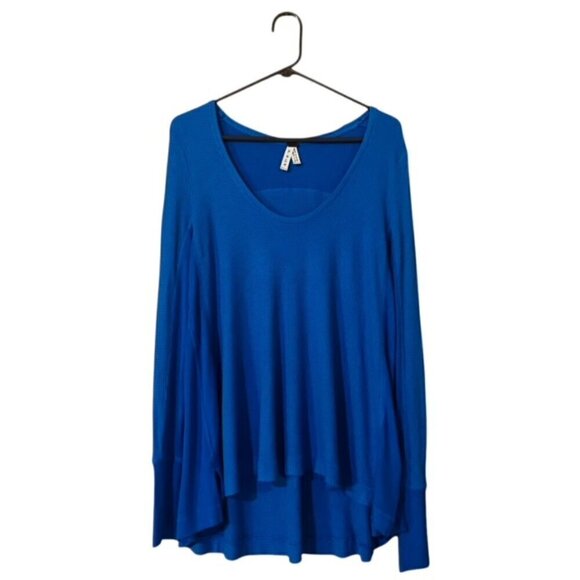 FREE PEOPLE We The Free Thermal Knit Long Sleeve Top - Size Small - Picture 2 of 7